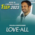 Kay Kay Menon Instagram - At the special screening of ‘Love-All’ at Gopichand Badminton Academy, Hyderabad, rightly put by the Maestro himself, “the time has come when parents are looking beyond regular career options for their kids, Sports as a career is gaining momentum and this film would help and motivate people to think on these lines further.” Thanks Gopi Sir, for appreciation, and for being what you are, a champion, a mentor, and above all a great human being. Heartening to see those 200+ national-international and aspiring badminton champs applauding the film from beginning to end. Thank you, Sir! Special thanks to Ms 𝗦𝘂𝗽𝗿𝗶𝘆𝗮 𝗗𝗲𝘃𝗴𝘂𝗻, 𝗙𝗼𝘂𝗻𝗱𝗲𝗿 𝗮𝗻𝗱 𝗠𝗗, 𝗕𝗮𝗱𝗺𝗶𝗻𝘁𝗼𝗻 𝗚𝘂𝗿𝘂𝗸𝘂𝗹 for your guidance and support. #LoveAll #LoveAllIndiaTour #LoveAllHyderabad #Hyderabad #LoveAllFilm #LoveAllMovie #LoveAllBadminton #LoveAllTrailer #LoveAll25August #KayKayMenon #SwastikaMukherjee #SudhanshuSharma #NewRelease #Bollywood #SportsFilm #SportsMovie