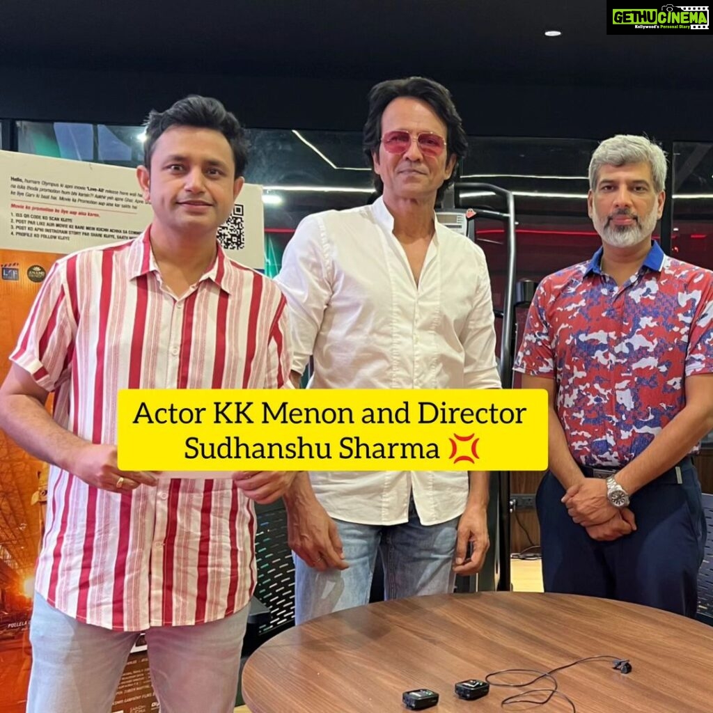 Kay Kay Menon Instagram - Great Actor @kaykaymenon02 Visited Indore Today, for promoting his upcoming Film @loveall.film ✨ Podcast has been nicely shot 👌 The Film which is based On Badminton (Sports) and has got Beautiful Message for all of Us. Film is written, Direct and Produced By Mr.@sudhanshu7s Sharma And the best part !He is From Indore ⚡The Entire Film has been shot in Madhya Pradesh.🫡 We Must encourage his efforts and watch the Film on Silver Screen with All the family members and friends. Releasing on 25th Aug.💢 Indore, India