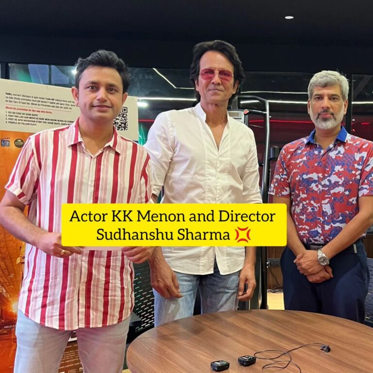Kay Kay Menon Instagram - Great Actor @kaykaymenon02 Visited Indore Today, for promoting his upcoming Film @loveall.film ✨️ Podcast has been nicely shot 👌 The Film which is based On Badminton (Sports) and has got Beautiful Message for all of Us. Film is written, Direct and Produced By Mr.@sudhanshu7s Sharma And the best part !He is From Indore ⚡️The Entire Film has been shot in Madhya Pradesh.🫡 We Must encourage his efforts and watch the Film on Silver Screen with All the family members and friends. Releasing on 25th Aug.💢 Indore, India