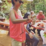 Keerthi Pandian Instagram - For the love of coffee and the morning brewing ♥️ In this heaven @adishaktitheatre #filter #coffee Adishakti Theatre