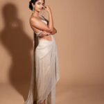 Keerthi Pandian Instagram - Crafted with Stardust ✨ Photographer - @lakshmiijagan Hair - @vyshalisundaram_hairstylist Styling - @shilpaiyer Outfit - @chaitanyarao_official #glowup