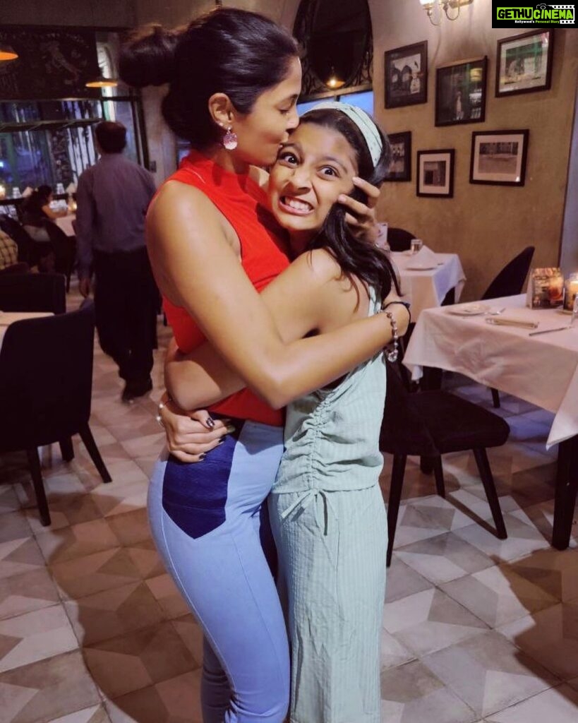 Keerthi Pandian Instagram - Driya teaches me some of life’s biggest lessons by just existing and being herself, from the very day she was born. A year older today, a lot naughtier than yesterday and adding madness to my life everyday, Happy Birthday Dearest Darling Driya ♥️ My best friend in the family, She welcomes my kiss with so much love and joy 🙃 #niece #birthday