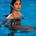 Keerthi Pandian Instagram - We will settle here for the next three months ☀️ #summer Photography and Re-Touching @lakshmiijagan Assisted by @chethichandhar Make Up @makeupartistrybykavithasekar #waterbaby #shoot #throwback