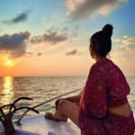 Keerthi Pandian Instagram - #love and #gratitude #sunset #birthday Havelock Island , Andaman and Nicobar Islands, India