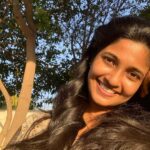 Keerthi Pandian Instagram - The favourite hour ☀️ Also, Spotted the #Pattaampoochi ? #GoldenHour திருநெல்வேலி
