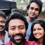 Keerthi Pandian Instagram - It’s a wrap for this EXTRA special film! ♥️ Thank you @che_jai_007 and @ranjithpa ♥️ @ashokselvan @shanthnu @prithvipandiarajan @that_cameraman @selva_rk @neelam_productions #lemonleafcreations Arakkonam