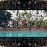 Keerthi Pandian Instagram - A glimpse into one of the few things that often happened during the #rememberingveenapanifestival 🌊 Only love, joy and art in this beautiful heaven @adishaktitheatre ♥️ A bit of madness is the key 🔥 Also, Always jump in style 💃🏽 @anil_iyer @anju_nairr @amaresteatro @officialaditibalan @iam_paule @soorajishear @v.a.a.y.u #waterbaby #dive #adishaktitheatre #swim Adishakti Theatre