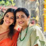 Keerthi shanthanu Instagram – Happy birthday Maaa @poornimabhagyaraj ❤️
God bless you with loads of happiness & good health 🥰 Lots of love ❤️🧿