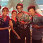 Keerthi shanthanu Instagram - a King Of Kotha vibe 💥 @dqsalmaan & @aishu__ watta fascinating duo, giving you all the positive vibes u need ❤️ Electrifying energy from crowd 💥 glad to have hosted this event #kingofkotha @actorshabeer @sherif_choreographer @dqswayfarerfilms @zeestudiosofficial @brandblitzevents