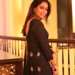 Keerthi shanthanu Instagram - ✨🖤✨ Outfit : @poornimas_store @poornimabhagyaraj 📸 : @mg_photography06