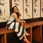 Keerthi shanthanu Instagram – 🖤🧡🤍
Love the outfit & colour combo @shilpavummiti 🩶
📸 : @sbk_shuhaib 

#kiki #khushi #promotion
