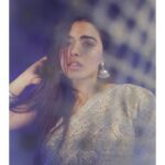 Ketika Sharma Instagram - Au clair de lune 🌗 Styled by @rashmitathapa Wearing @sabaahat Jewellery @amrapalijewels Shot by @puchi.photography HMU @makeuphairbyrahul Draping @deparsalon #brotheavatar #prereleaseevent #promotional #look #whitetheme #brotheavatarfromjuly28🌀