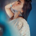 Ketika Sharma Instagram - Au clair de lune 🌗 Styled by @rashmitathapa Wearing @sabaahat Jewellery @amrapalijewels Shot by @puchi.photography HMU @makeuphairbyrahul Draping @deparsalon #brotheavatar #prereleaseevent #promotional #look #whitetheme #brotheavatarfromjuly28🌀