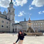 Ketika Sharma Instagram - #mozartplatz 💕 #salzburg #austria #mozart #city Mozartplatz, Salzburg, Austria