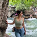 Ketika Sharma Instagram - the high current waters have always been irresistible for me ever since childhood for reasons unknown!! (I’ve always landed up jumping in 😝 #iykyk ) English-Garden