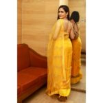 Komal Sharma Instagram - Yellow flower #actress #yellowsaree #model #viral #trending #photoshoot #komalsharma Captured by - @vivid_impressions__