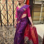 Komal Sharma Instagram - With light of beautiful diyas and the holy chants, may happiness and prosperity fill your life forever! Wishing you and your Family very happy and prosperous Diwali! #Deewali #happydeepavali #dipawali #Saree #lights #diya