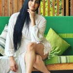 Komal Sharma Instagram - Where gorgeousness meets gracefulness beauty gets enlivened @a._john_pro #indianactress #bollywoodactress #malyalamactress #tamilactress #actorslife #shoot #whitedress