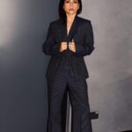 Konkona Sen Sharma Instagram - Felt like a boss at the Lust Stories 2 Premiere! All thanks to this amazing team: 🖤🤍 Outfit: @qua.clothing Jewellery: @minerali_store Styled by: @damini_styles Assisted by: @niddhii_jain Makeup: @seldon_makeup Hair: @hairbyykaushall Photographer: @pehelaggarwal