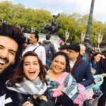 Kriti Kharbanda Instagram - Guest in London! A movie with many firsts! The first time I worked with @panorama_studios :) they welcomed me with open arms and I made so many new friends on this set, whom I can proudly call my friends even today. Ashwini dhir sir, our director not only gave me the opportunity to act in this film, but also share screen space with the greats of our industry. @tanviazmiofficial @pareshrawalofficial ♥️ I had the most fun on set with these two! They’re happy souls and it shows. Ah, the things I’d do to go back and relive my time with them! @kartikaaryan from a fab costar to a dear dear friend. We came a long way. We were two passionate, driven and motivated actors. Always trying to do what’s best for the film and for ourselves. From discussing our debuts, to our future to our dreams. This journey was so adventurous! @abhishekpathakk thank u for being the shoulder I could cry on 🤭😂🤗! To everyone else I’m unable to mention here, just know that you’ve genuinely made a difference, and I’m glad our paths crossed! ♥️ . . #6yearsofguestinlondon #throwback #anaya
