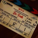 Kriti Sanon Instagram - Day1 of shoot for me on #DoPatti Time to Reinvent! Wearing 2 caps this time.. 🙏🏻🦋🧿 Actor-Producer Lots of Blue Butterflies dancing in my stomach 🦋 as i start this very special journey. Probably my MOST challenging role so far.. a story that touched me so deeply that it had to be the first for @bluebutterflyfilmsofficial ! 💖🦋 #DoPatti Lets make a film we are proud of! Lets create magic!! @beatnikbob5 @kanika.d ❤️✨🫶🏻🦋 @bluebutterflyfilmsofficial @kathhapictures @netflix_in @kajol ❤️