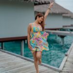 Kritika Sharma Instagram - 💐 floweryyyyy! Outfit @athenalifestyle.in Styling @styling.your.soul Brand Pr @socialpinnaclepr #travel #maldives #love #lifestyle #fashion VELASSARU MALDIVES