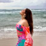 Kritika Sharma Instagram - Pool party ready 🦋 Outfit @trazenie Styled by @rimadidthat @cinnamonbeyberuwala @goldcoastfilmsofficial @scy.awards #CinnamonBeyBeruwala #CinnamonHotels #VisitSriLanka #TravelWithWalkersTours #SCYistheLimit #srilanka