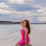 Kritika Sharma Instagram – Aquaholic 💙 
Location @velassarumaldives 
Pristine beaches and beautiful sunsets ! 
Outfit @urbanic_in 
📸 @mesmerizingmaldivesphoto
Travel partner @osmoholidays VELASSARU MALDIVES