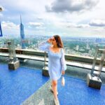 Kritika Sharma Instagram – Just the way I’m feeling I just can’t deny! 
First day of Malaysia 
Sky tower , sky box , twin towers 💙
Outfit @khwaab_design_official 
Styled by @styleby_shivi 

#travel #malaysia #kualalampur #twintowers #skybox #skytower #girl Kuala Lumpur – KL