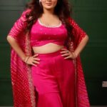 Kritika Sharma Instagram - Desi barbie 💓 Outfit @aravesh_sb Styled by @dhruviiijain Assisted by @malhaarpragwat_ 📸 @jaiveer.arora MUA @hsmschoolofmakeupandhair #barbiegirl #barbie2023 #pink #desibarbie