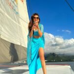 Krystle D’Souza Instagram – Yacht about it 🛥️ Mauritius