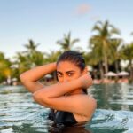 Krystle D’Souza Instagram – I must be a mermaid 🧜🏼‍♀️ 
I have no fear of depths and a great fear of shallow living 🫧