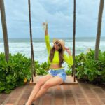 Krystle D'Souza Instagram - Life keeps giving lemons and I keep making lemonade in different parts of the world 🍋 . . . . #kdtravelstheworld #travel #nature #travelphotography #photography #love #photooftheday #instagood #travelgram #picoftheday #instagram #photo #wanderlust #instatravel #landscape #srilanka #summer #explore #trip #vacation #follow #traveling #ig #bhfyp #happy #fashion #hat #sea #samd #sun Sri Lanka