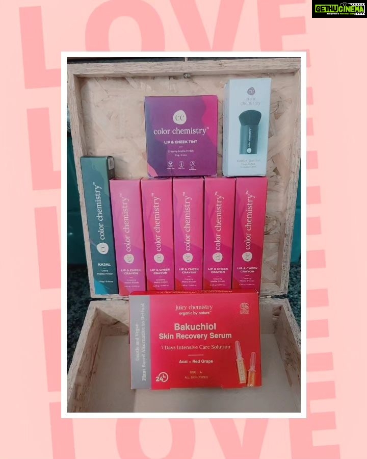 Kushboo Instagram - When you feel pampered!! Thank you @juicy_chemistry for so much of love. Amazingly good products. So pure! Your lip crayons are to die for. Thank you once again. 🙏🙏🙏💖💖💖❤️❤️❤️