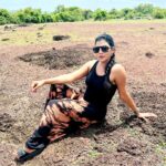 Lahari Shari Instagram - Paradise found! Loving the vibe at Chapora Fort in Goa. Can't get enough of the stunning views, sunshine, and good times! 😎🌴🌞 #GoaDiaries #ChaporaFort #FeelingExcited #Wanderlust #TravelGoals #GoaAdventures #LivingLifeToTheFullest #ExploreMore #FeelingAlive #HappyVibes Chapora Fort, Goa, India