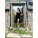 Lahari Shari Instagram - Stepping into the unknown, the stone doorframe beckons me. With bated breath, I enter the realm of mystery and adventure. Ready to uncover what lies beyond this ancient gateway, I embrace the dramatic journey that awaits, where imagination knows no bounds. Behold, the gateway to endless possibilities. 🚪✨ Designer and Stylist : @adamohyd #IntoTheUnknown #MysticDoorways #UncoverTheRealm #ExploringNewRealms #UnleashYourCreativity #DareToExploer #DramaticDoorWay Gandikota Adventure Trip