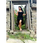 Lahari Shari Instagram - Stepping into the unknown, the stone doorframe beckons me. With bated breath, I enter the realm of mystery and adventure. Ready to uncover what lies beyond this ancient gateway, I embrace the dramatic journey that awaits, where imagination knows no bounds. Behold, the gateway to endless possibilities. 🚪✨ Designer and Stylist : @adamohyd #IntoTheUnknown #MysticDoorways #UncoverTheRealm #ExploringNewRealms #UnleashYourCreativity #DareToExploer #DramaticDoorWay Gandikota Adventure Trip