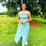 Lahari Shari Instagram - Feeling like I'm in my own little jungle paradise! 🌿 Soak up the greenery and let the happiness flow..... 😄💚 ✨ Designer and Stylist : @adamohyd #JungleVibes #NatureLove #HappyPlace # #GreeneryLife #HappinessOverload #NatureTherapy Shamshabad Ammapalli Temple