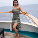 Lahari Shari Instagram - Cruising through life, feeling the salty air and loving every moment. 🚢💫 🌊✨ Photographer : @troyphotographyofficial #PositiveVibes #HappySunday #LifeIsAJourney #SeasTheDay #SeaBreeze #SunKissed #CruiseModeActivated #CruiseLife #FeelingAwesome #LivingMyBestLife