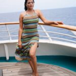 Lahari Shari Instagram - Cruising through life, feeling the salty air and loving every moment. 🚢💫 🌊✨ Photographer : @troyphotographyofficial #PositiveVibes #HappySunday #LifeIsAJourney #SeasTheDay #SeaBreeze #SunKissed #CruiseModeActivated #CruiseLife #FeelingAwesome #LivingMyBestLife