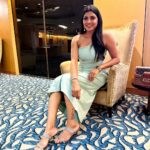 Lahari Shari Instagram - Living my best life on the high seas 🌊✨ Cruising through life with a smile on my face 😄🚢 Feeling on top of the world, Nothing beats the feeling of pure bliss and relaxation, embracing every moment 💙 🌞 Designer And Stylist : @adamohyd #CruiseLife #LivingMyBestLife #HappyVibes #SeasTheDay #ChillinOnTheHighBackChair #OceanLove #SailAwayWithMe #MakingMemories #GratefulHeart #HappinessGoals #OceanVibes #FeelingBlessed #HappyPlace