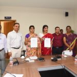 Lakshmi Manchu Instagram - What commenced as a pilot program, in 2021, for establishing smart classrooms in Thimmajipally, Jogulamba Gadwal District has now turned into a successful venture that is advancing Foundational Language skills in primary school children. Teach for Change, with the incredible support of Pegasystems, under “PROJECT REIMAGINE” recently established 30 smart classrooms that will further work towards improving primary school childrens' English language comprehension with the assistance of ToT (Training of Trainers) model. Along with Brahmachari Chaitanya, CEO and Trustee of Teach For Change, and Mr. Dharanikota Syuodhan, Lead Counsel – India and International Corporate Law, Lead CSR Initiatives, Pegasystems, I met with Honourable District Collector, Ms. Valluru Kranthi IAS and we signed an MoU in the District Collectorate, Jogulamba Gadwal District on the 28th of June. I am extremely joyous and feel pride at witnessing the monumental strides made in empowering these students by enhancing and furthering their English language skills. It was a groundbreaking day and we felt even more resolute in our vision when The District Administration appreciated the efforts of Teach For Change in bringing substantial progress in the educational sphere for the students of Thimmajipally. In a family of 535 schools, we have added 30 schools in our journey of revolutionizing education, one smart classroom at a time. I cannot wait to witness further milestones that this revolution will lead to!