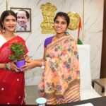 Lakshmi Manchu Instagram - What commenced as a pilot program, in 2021, for establishing smart classrooms in Thimmajipally, Jogulamba Gadwal District has now turned into a successful venture that is advancing Foundational Language skills in primary school children. Teach for Change, with the incredible support of Pegasystems, under “PROJECT REIMAGINE” recently established 30 smart classrooms that will further work towards improving primary school childrens' English language comprehension with the assistance of ToT (Training of Trainers) model. Along with Brahmachari Chaitanya, CEO and Trustee of Teach For Change, and Mr. Dharanikota Syuodhan, Lead Counsel – India and International Corporate Law, Lead CSR Initiatives, Pegasystems, I met with Honourable District Collector, Ms. Valluru Kranthi IAS and we signed an MoU in the District Collectorate, Jogulamba Gadwal District on the 28th of June. I am extremely joyous and feel pride at witnessing the monumental strides made in empowering these students by enhancing and furthering their English language skills. It was a groundbreaking day and we felt even more resolute in our vision when The District Administration appreciated the efforts of Teach For Change in bringing substantial progress in the educational sphere for the students of Thimmajipally. In a family of 535 schools, we have added 30 schools in our journey of revolutionizing education, one smart classroom at a time. I cannot wait to witness further milestones that this revolution will lead to!