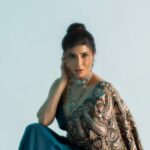 Lakshmi Manchu Instagram - If the colour of love is red, blue is the colour of life🧿