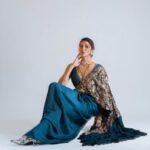 Lakshmi Manchu Instagram - If the colour of love is red, blue is the colour of life🧿
