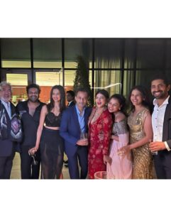 Lakshmi Manchu Instagram - May your marriage be filled with endless love, shared dreams and beautiful adventures. Congratulations @abishekambareesh and @avivabidapa on beginning this incredible journey together. Wishing you a lifetime of joy and happiness! 💕🎉 #HappilyEverAfter