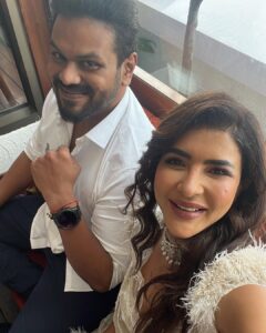 Lakshmi Manchu Instagram - Rakhi Lunch❤️ filled with love, laughter and yummy food! 
@manojkmanchu @bhumamounika