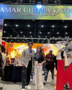Lakshmi Manchu Instagram - I attended @comicconla for the first time this year and OMGGG!
What a spectacle I had no idea what to expect but it was the most mind-blowing experience. Notably, @ranadaggubati representation of Indian comics by means of Amar Chitra Katha resonated deeply. Yet, the pinnacle of this already remarkable event was the unveiling of Project K by @swapnaduttchalasani & @priyankacdutt 
This is an experience, I'll never forget.