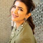 Lakshmi Manchu Instagram – Matcha vibes, green tides #siima2023 #pressmeet #workmode