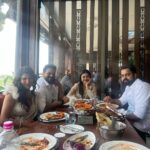 Lakshmi Manchu Instagram - Rakhi Lunch❤️ filled with love, laughter and yummy food! @manojkmanchu @bhumamounika